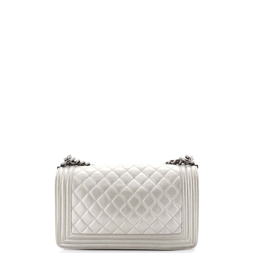 Chanel Boy Flap Bag Quilted Calfskin #227297C32B - Picture 4 of 8